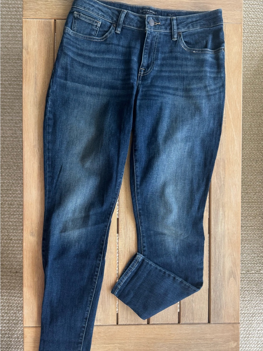 Dark Blue Women's Skinny Jeans